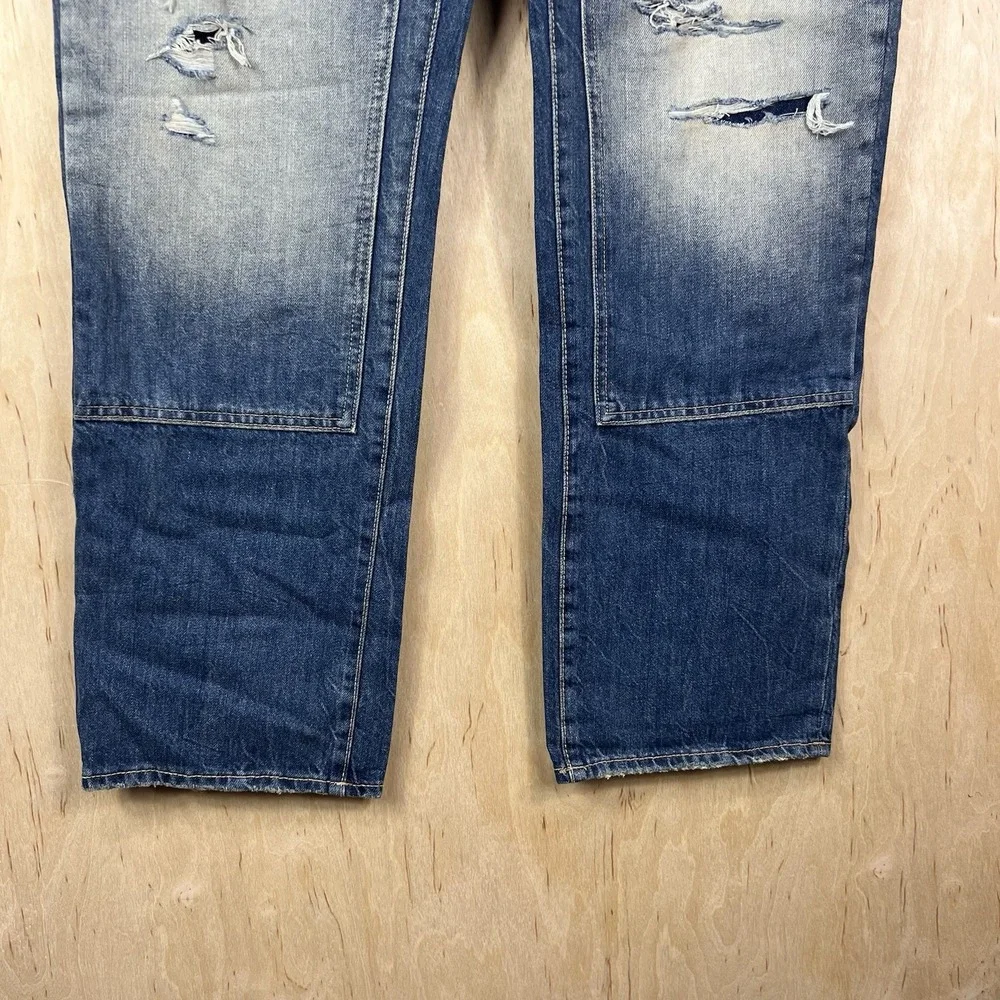 Jordan Craig Aaron Carpenter Jeans 36x34 Sand Wash Paint Splatter Distressed